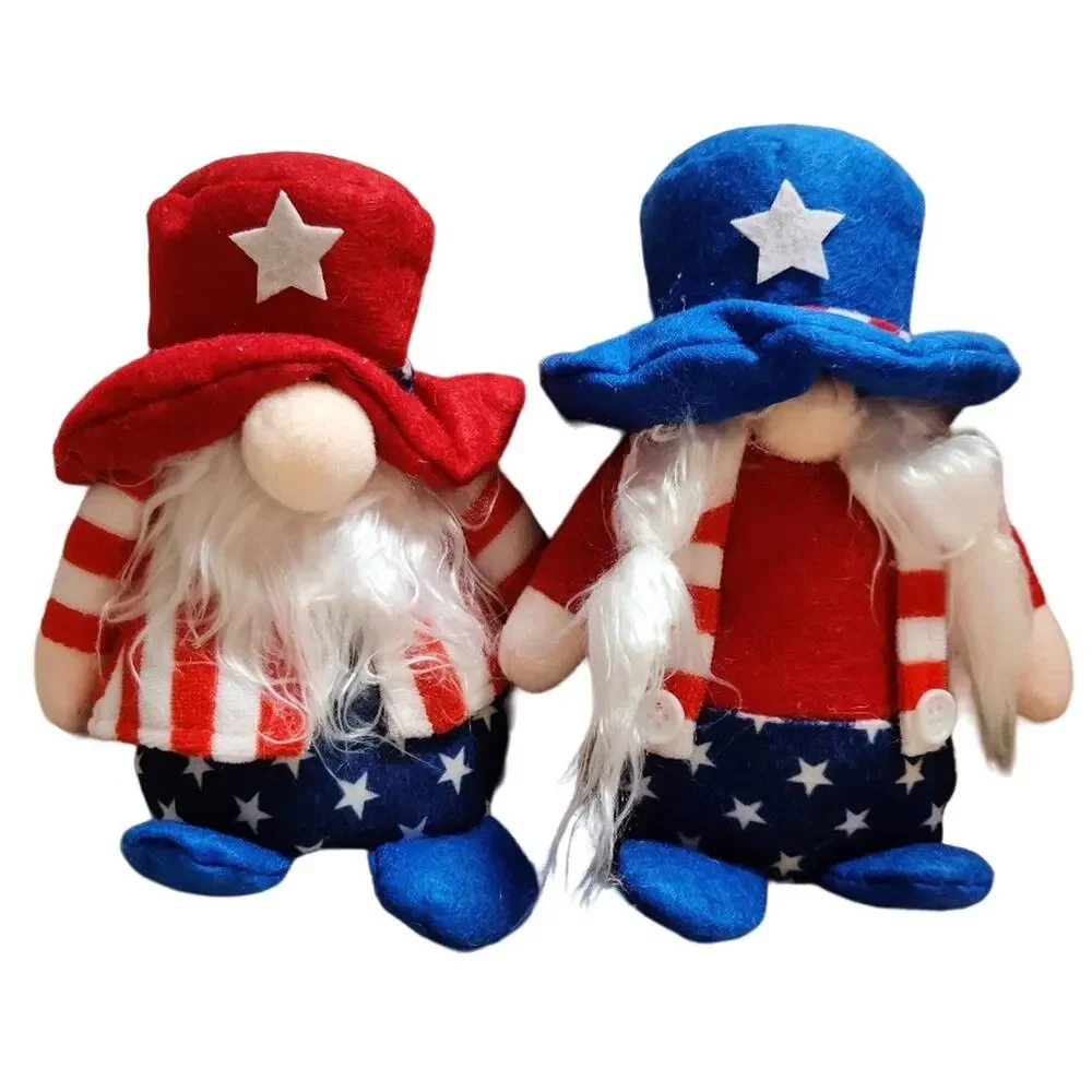 Gnome 4th of July decor 2pc